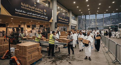 صورة توضيحية لخدمات سقيا الماء